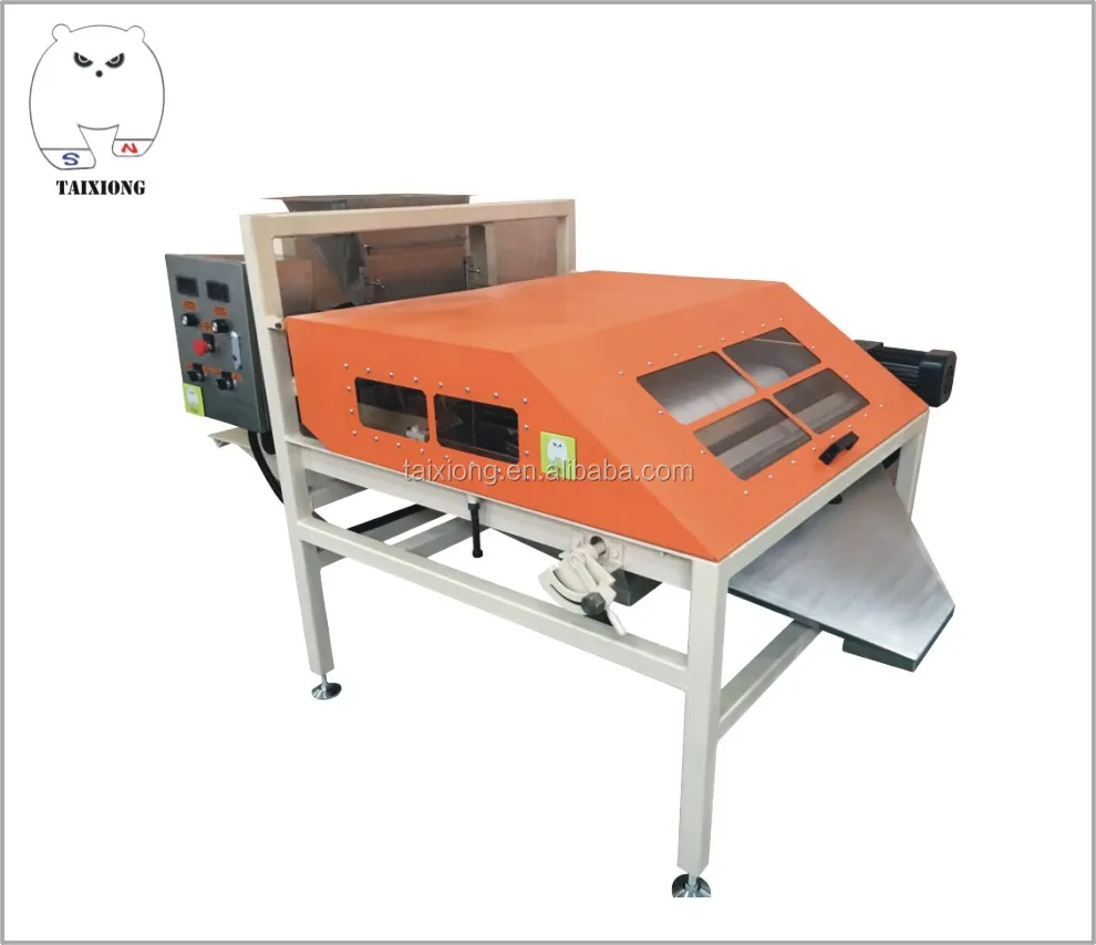 Closed Permanent Roller Magnetic Separator For Plastic Particles