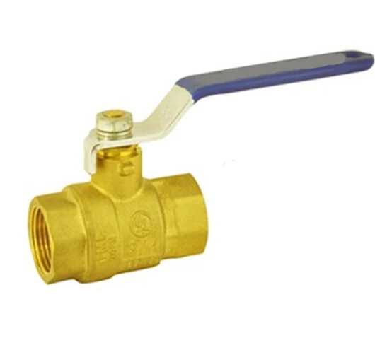 BWVA T Type L Type NPT Brass 3 Way Ball Valve