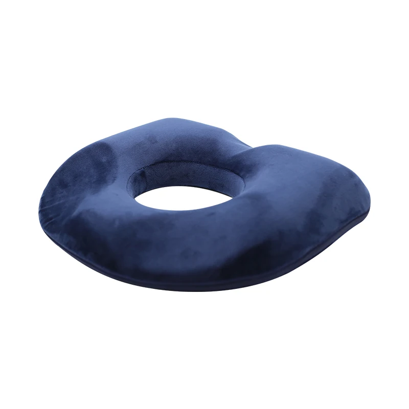 NLAN Large memory foam orthopedic donut seat pillow cushion for hemorrhoid and tailbon For Men And Women