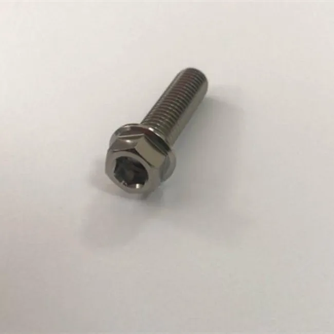 Custom Titanium Fastener bolts screws m6 m7 m9 for Motorcycle and automobile