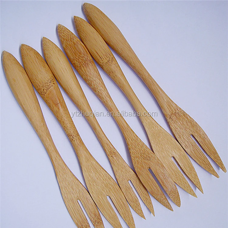 The most popular latest Reusable Bamboo fruit fork for food