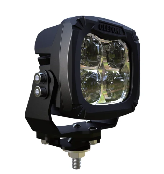 2019 New products square heating 12v led work light for heavy duty,truck,mining