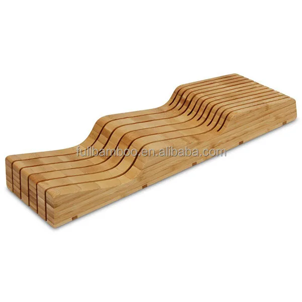 Top quality Classic In-drawer Knife Block