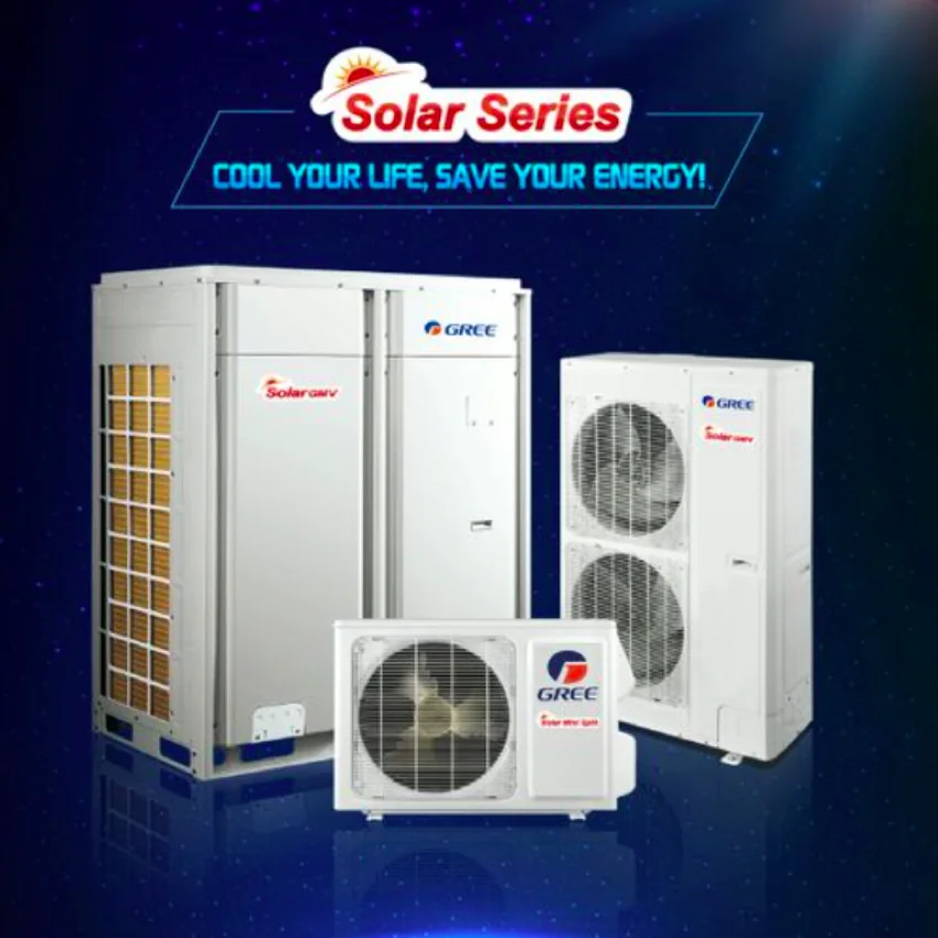 
SEER18 Solar Hybrid Power wall air conditioner solar AC 