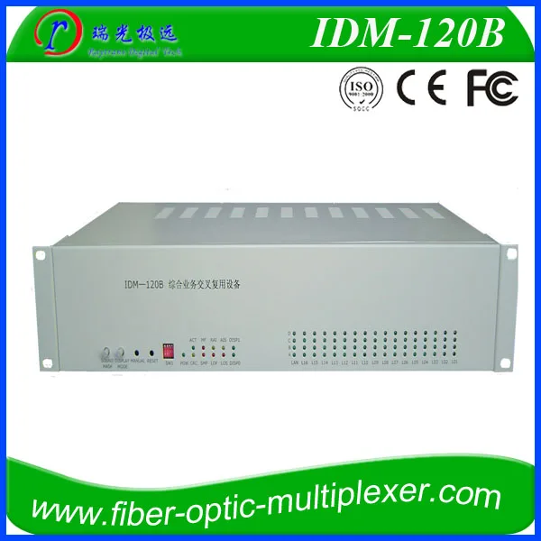 4E1 60 каналов PCM с интеграцией служб оптический передатчик