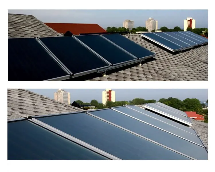 High Performance competitive price portable pressurized flat plate solar collector