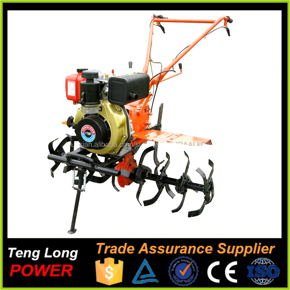 Прочный Длительный Срок Службы Дизельным Двигателем Китай Мотоблок