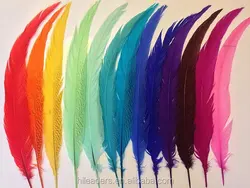 Hileaders окрашенные на заказ карнавальные перья индейки Марабу Боа