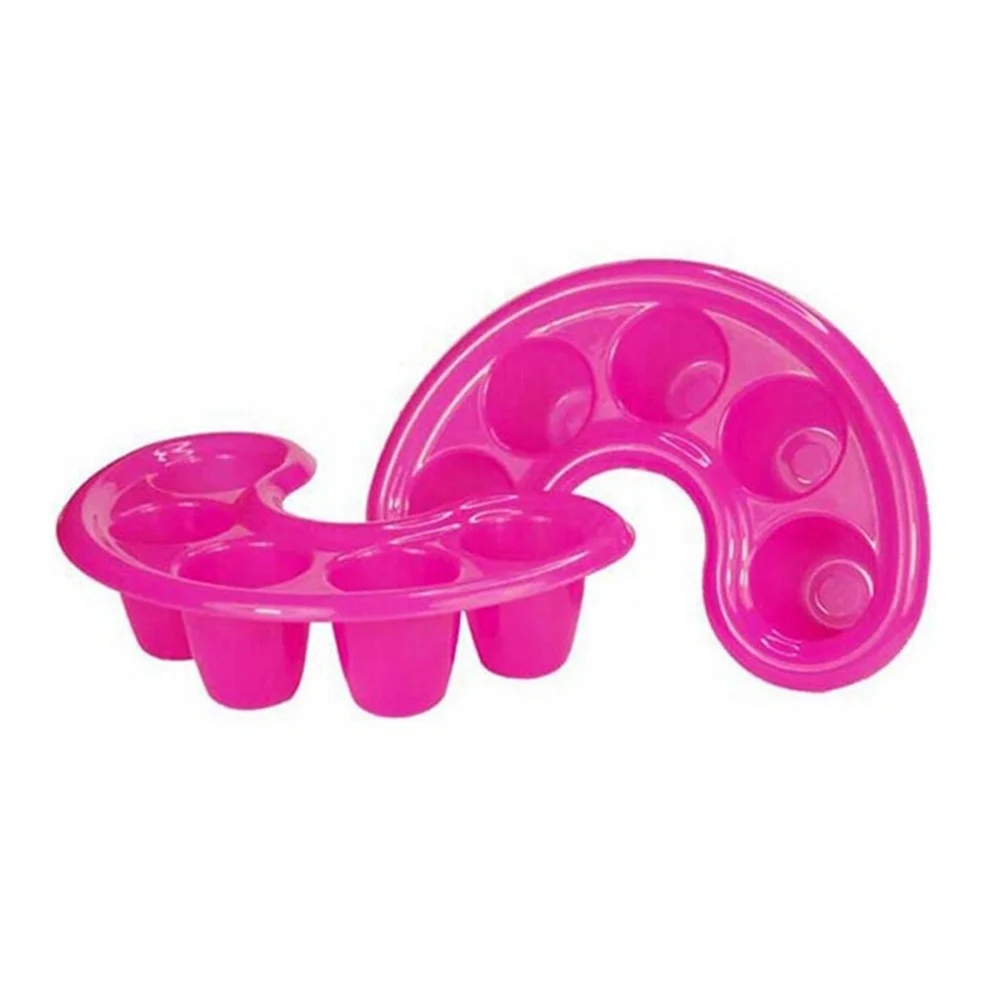 BIN 5 Finger Circle Shape Manicure Bowl 1pc/pvc bag nail art tools For Nail Beauty