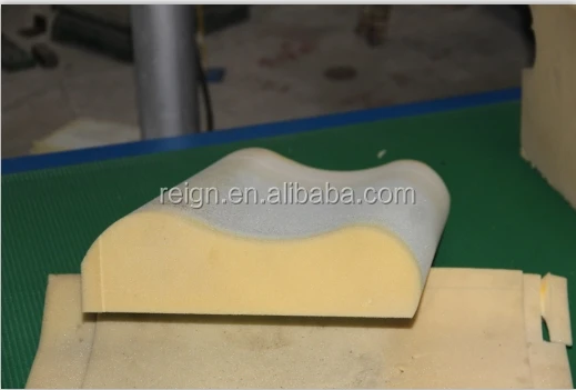 Abrasive wire copying knife for foam profile cutting