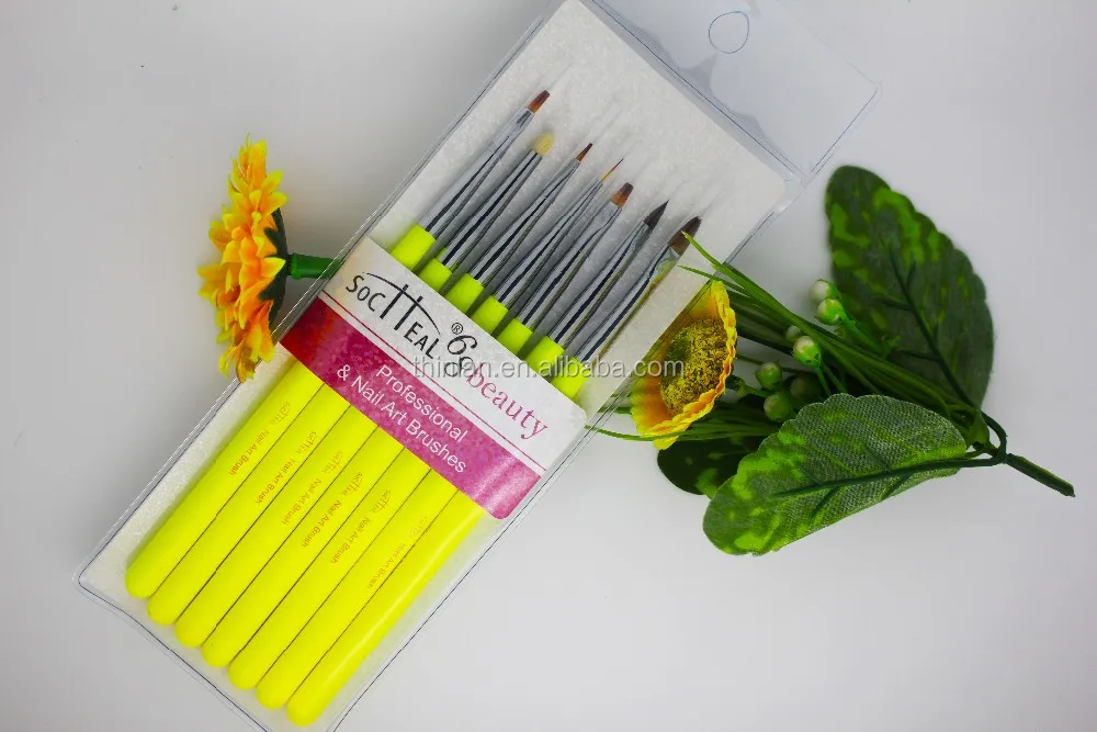 2017 China Shenzhen Makeup Brush Set Tool New fashion kolinsky hair nail art brush paint brush