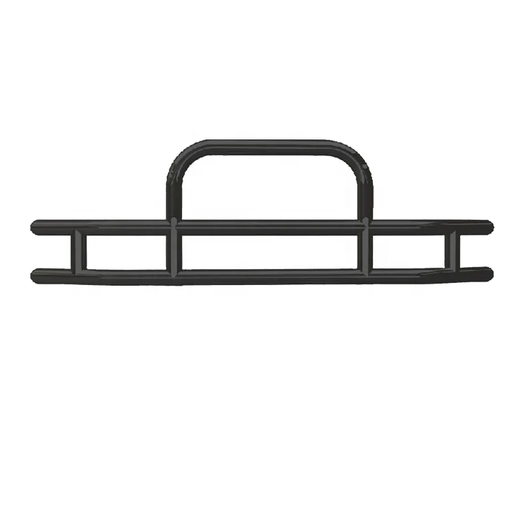 Latest Style Black Stainless Steel Deer Guard Tractor-trailer Front Bumper for Volvo Vnl Semi Big Truck Body Parts