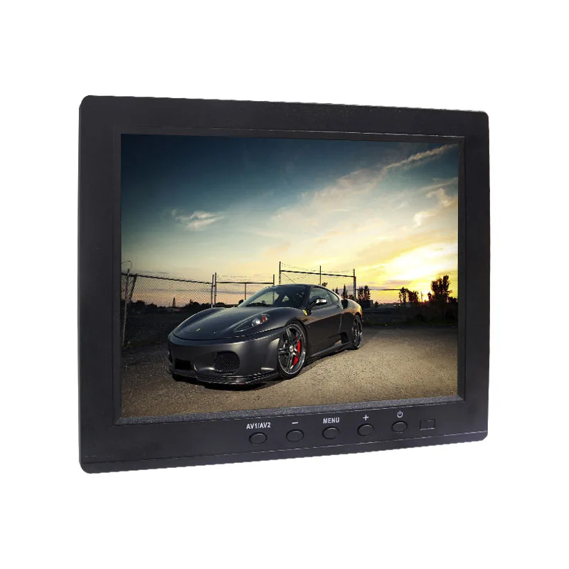 
Split Screen Mini CCTV Tester Monitor 8 inch 10