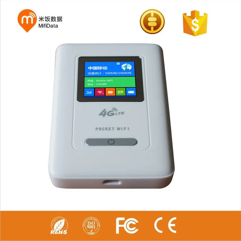 
Asia Mini Fashion 4G Pocket Wifi Router with SIM Card LR112E Mifidata 