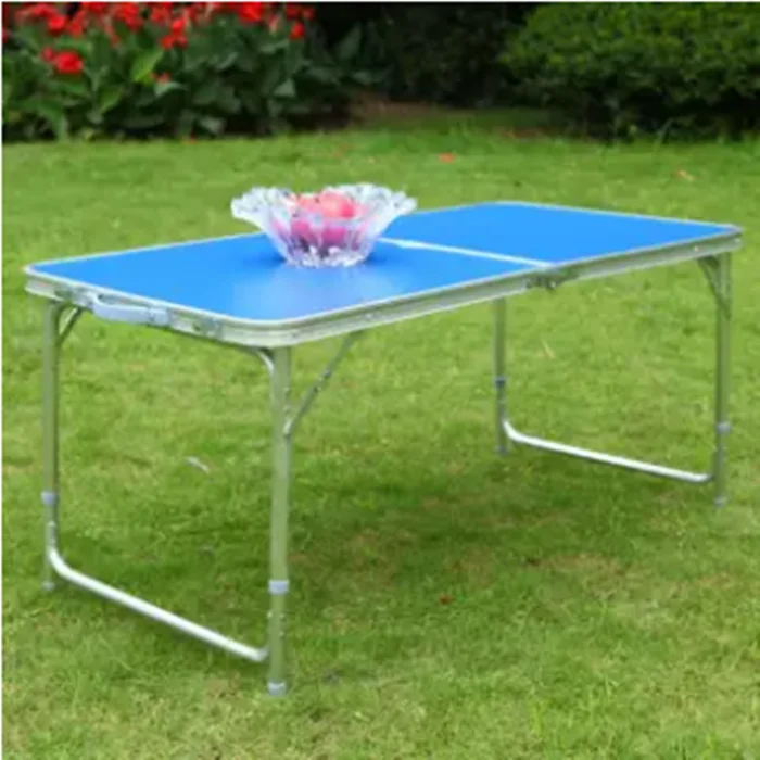 
Outdoor Aluminum Portable Folding Suitcase Camping Picnic Table 