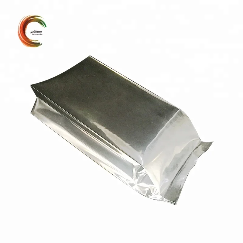 no printing heat seal plastic bag biscuit coffee powder  packaging material for custom printed