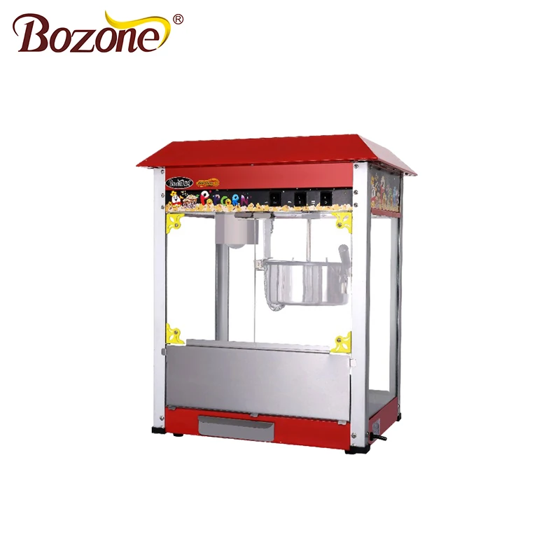 Multi color CE Approved Industrial Gas Snack Equipment Automatic Sweet Cheap Price Commercial Caramel Popcorn Making Machine