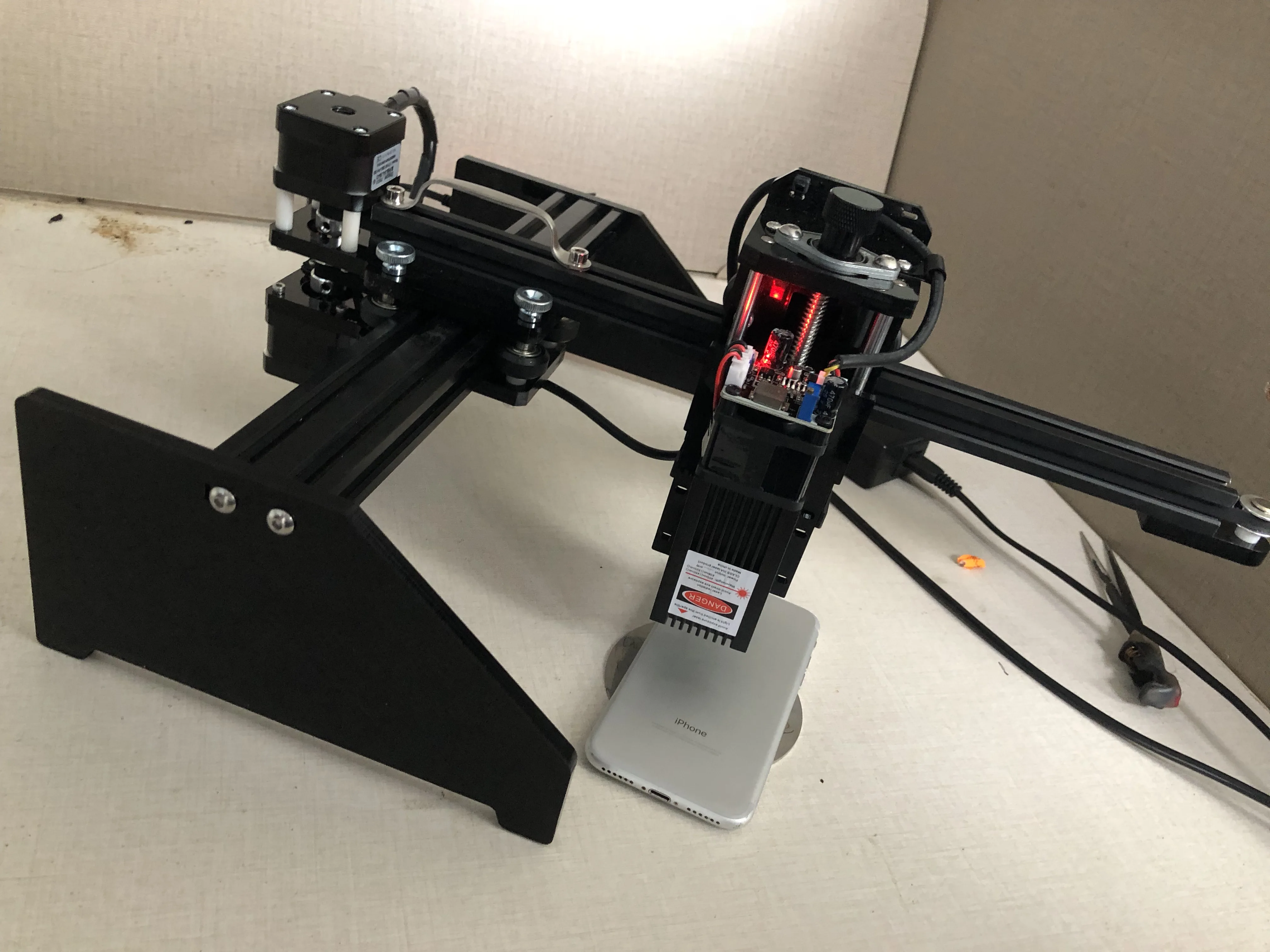 DIY laser engraving machine USB 15w power diode type home Mini laser engraving machine