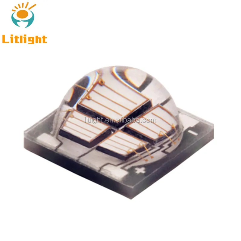 SMT Type Infrared Diode 730nm 740nm 810nm 850nm 880nm 940 nm 980nm 4W 8W 4*3W High Power 12w SMD 5050 IR LED chip 940nm