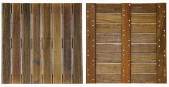 Hardwood Decking Tiles