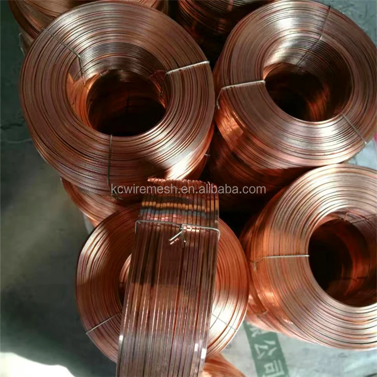 Factory!!!!!!!! Kangchen sambon copper coated stitching wire/flat box stitching wire
