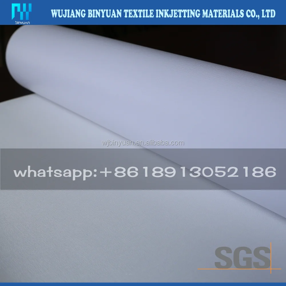 Glossy Polycotton inkjet printing Canvas for Eco/solvent printing and UV printing for painting