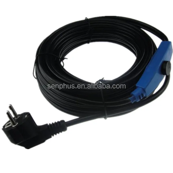 16w/m electric pipe heating cable