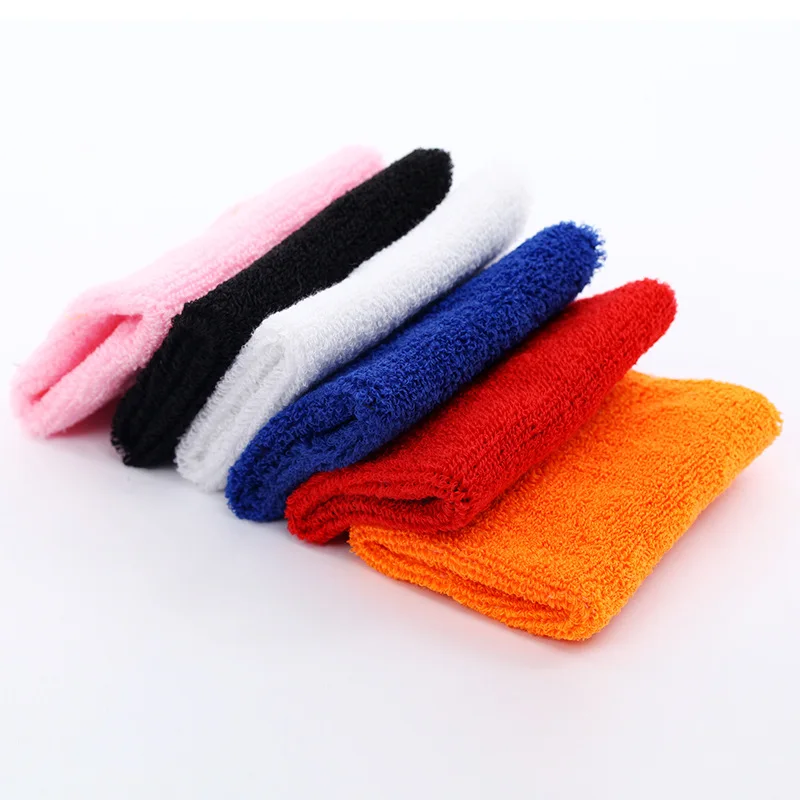 custom wristband hand sweatband sports  cotton wristband for popular gift