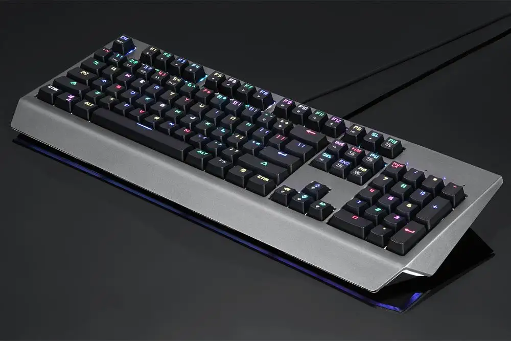 104-key Wired Computer Accessories Gaming Keyboard with Full Mechanical Keys
