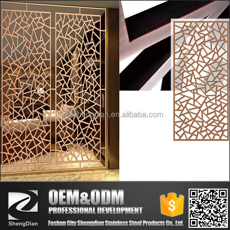 Новый Дизайн Ss Декоративные Металлические Полые Резные Цветы Из Нержавеющей Стали Раздел Доска