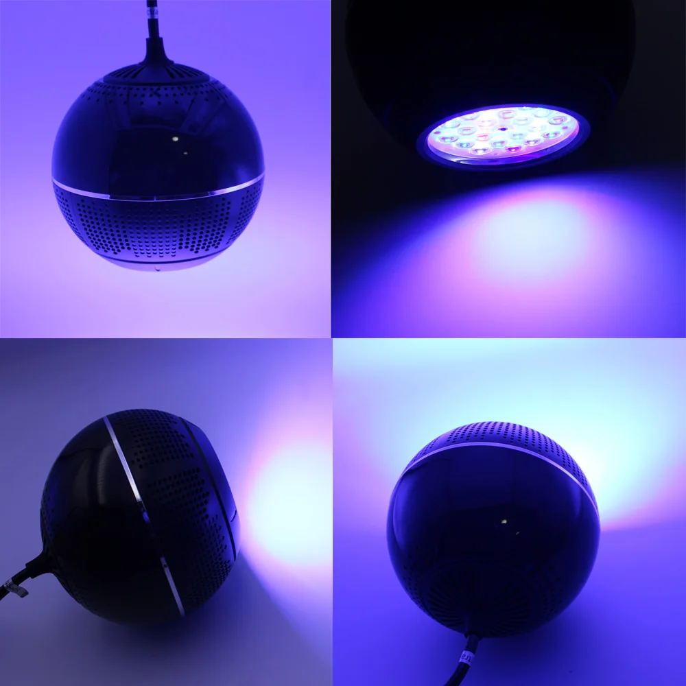 Digital Intensity Control Programmable Led Aquarium Light with white, blue, violet, green, red wavelength