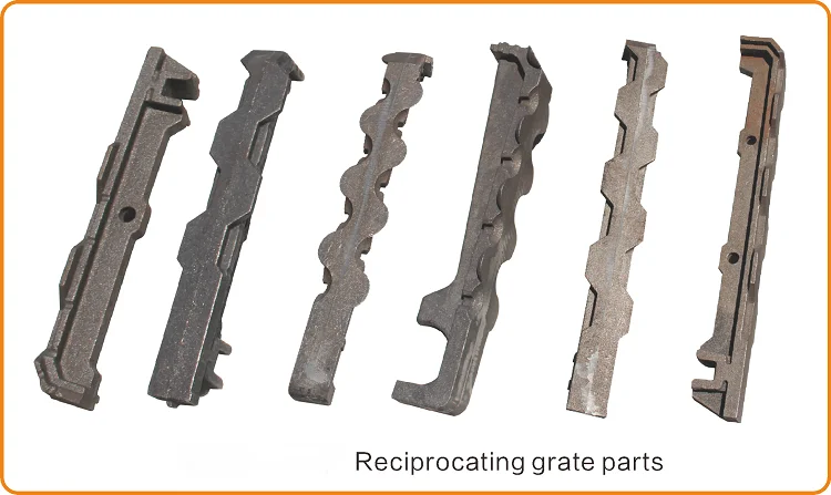 30T/H Horizontal Boiler Grate Biomass Fuel Boilers With Reciprocating Step Grate