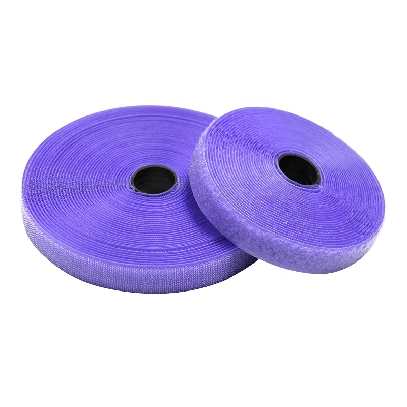 Reusable nylon cable tie  back to back hook loop cable management hook and loop cable wire organizer