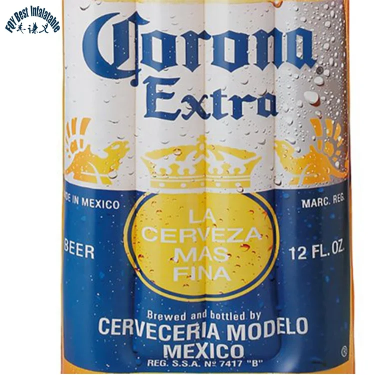 
Fun Stylish Beer Bottle Inflatable Pool Float Advertising Model Toys 