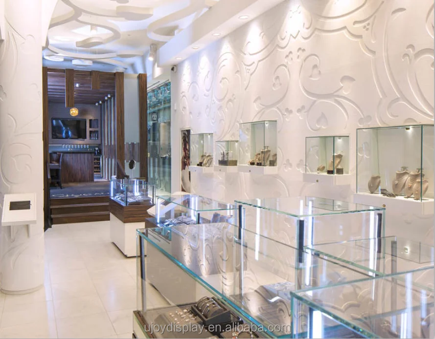 jewelry showcase/jewellery showroom designs/jewellery shop furniture design