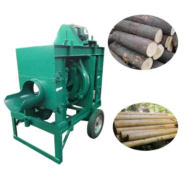 Portable wood debarker machine wood log debarker for sale