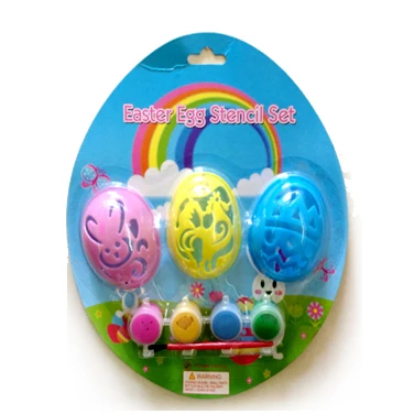 5 pkg Paint Your Own ceramic easter egg activity kit