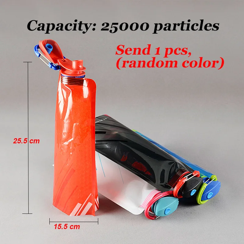 Compressed elastic water bottle 7MM loaded with bombs electric water gun loaded with bombs water guns loaded with bottles