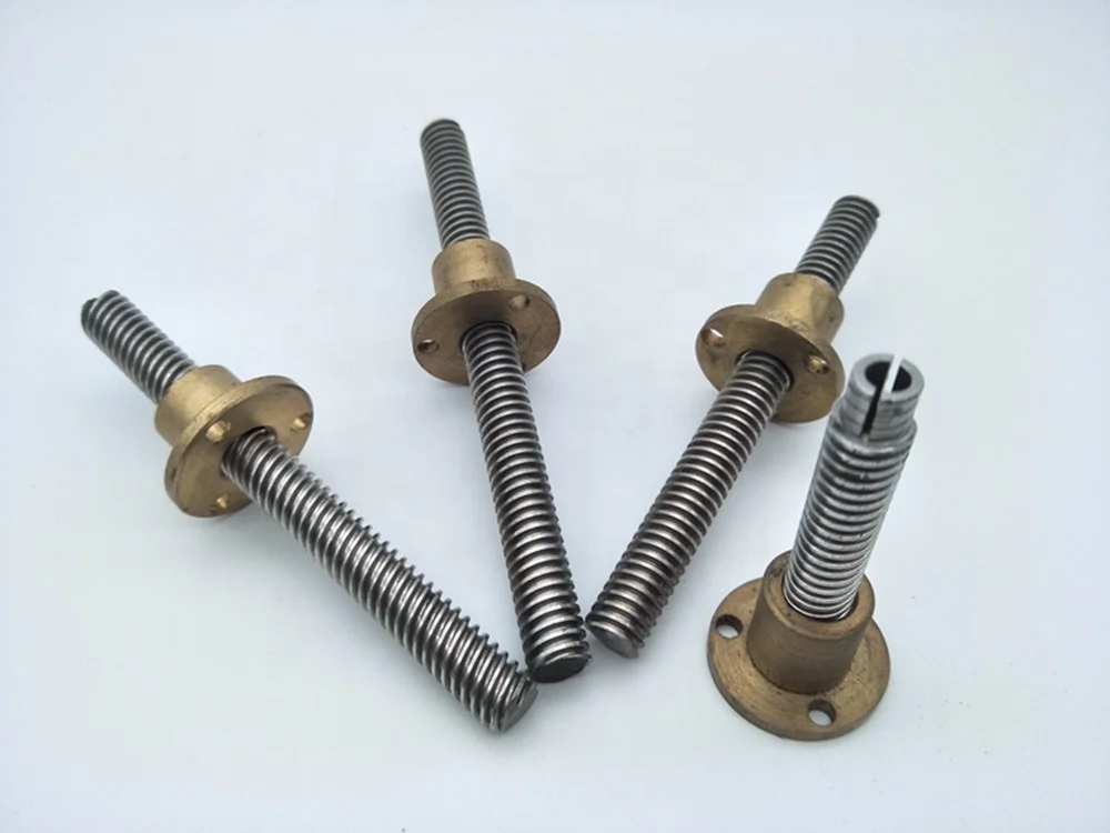 
T10*10*5 stainless steel trapezoidal brass nut nylon nut spot 