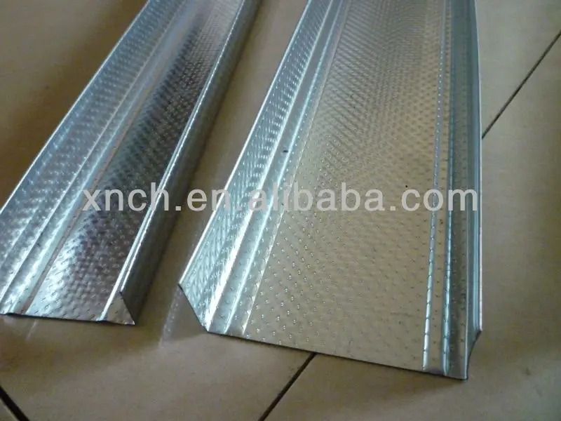 Hifh Quality Metal Galvanized U Channel Steel Profile / Steel Track