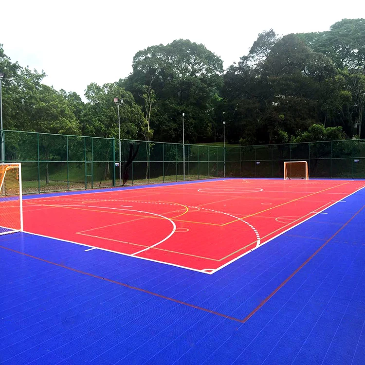 
Removable PP modular sports outdoor flooring for badminton court 