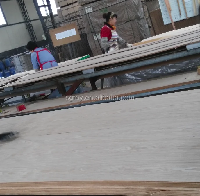 
Net Thickness Wood Texture Veneer MDF Panel Sheet for Door Decoration 