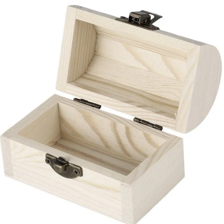 
Antique custom Wood Treasure Chest Boxes for Weddings 