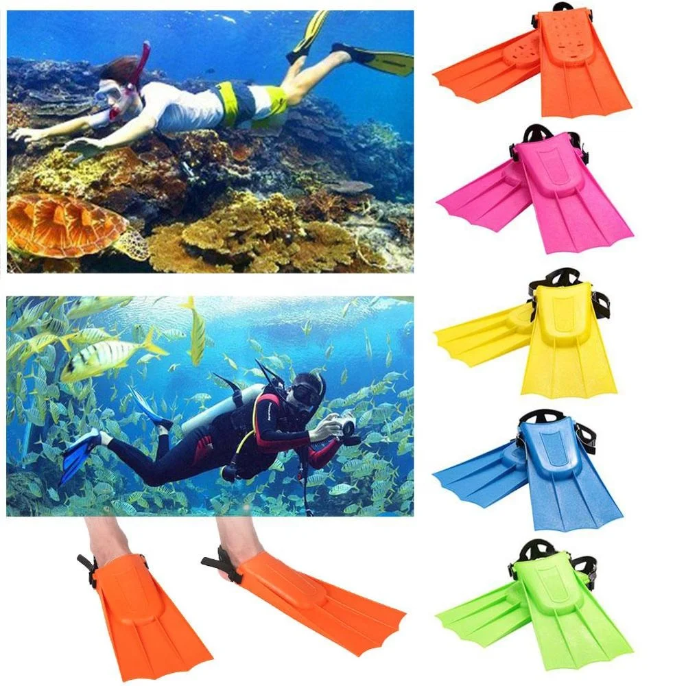 Hot selling factory Wholesale new model Durable Diving Swimming Underwater Child Surf Fins for outdoor