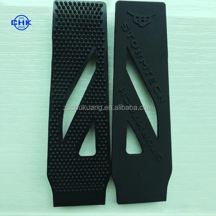 Customized plastic cuff tab injection molded hook