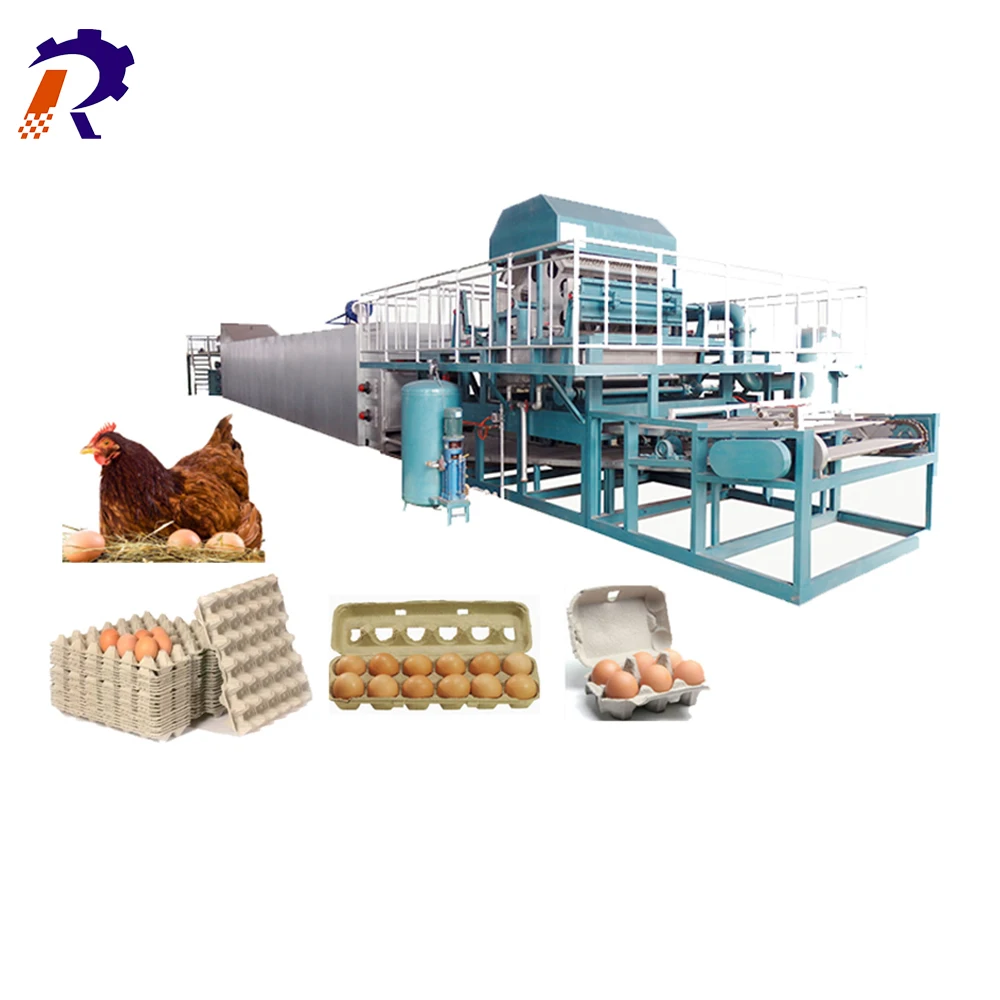Формовочная машина для яиц в новом состоянии, полуавтоматическая машина для производства яиц, картонная коробка