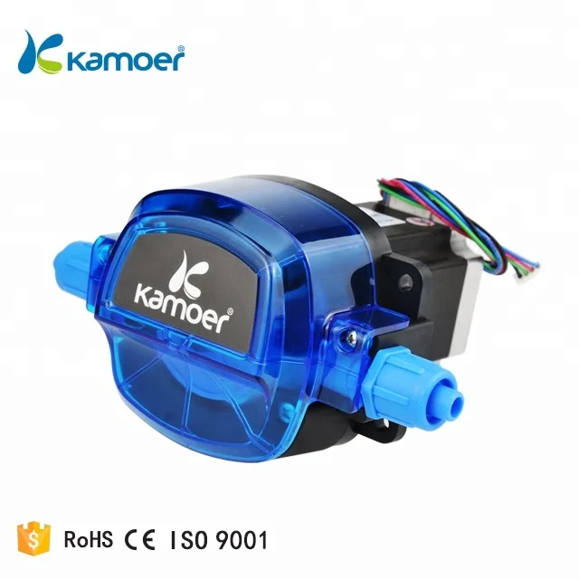 Kamoer KHL 12В 24В большой расход 1000 мл 1800 мл в минуту шаговый двигатель Жидкостная наполнение Перистальтический водяной насос