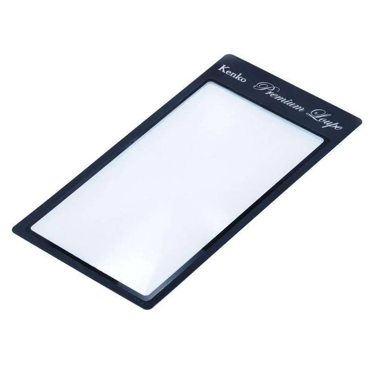 Advertising Promotional Products Plastic Magnifying Glass Sheet Business Magnifying Bookmark Card