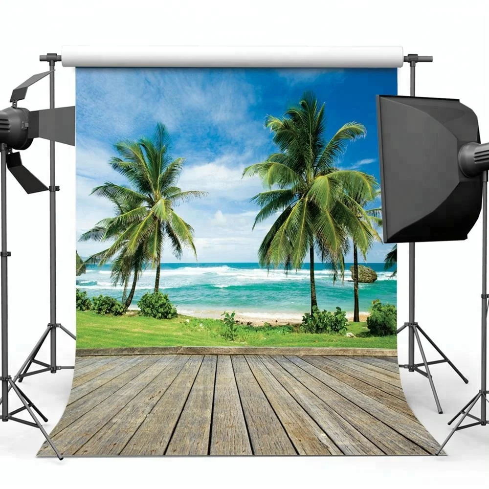 Бесшовный фон для фотосъемки с изображением дерева 80x125 см