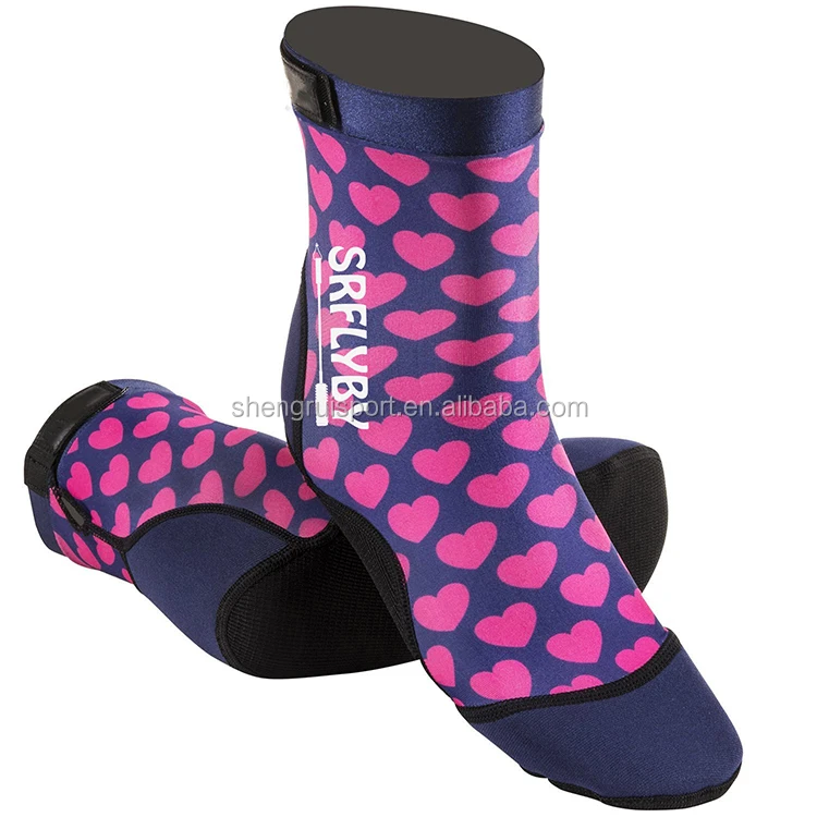 High cut new design Neoprene sandy socks non-slip boots waterproof shoes